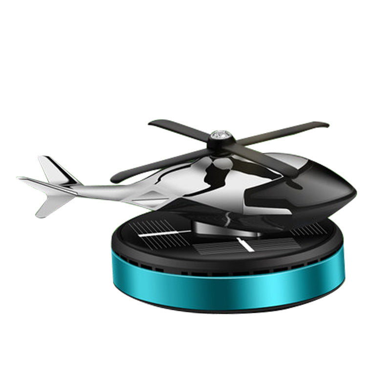Helicopter Solar Car Fragrance – Stylish Air Freshener for Your Car