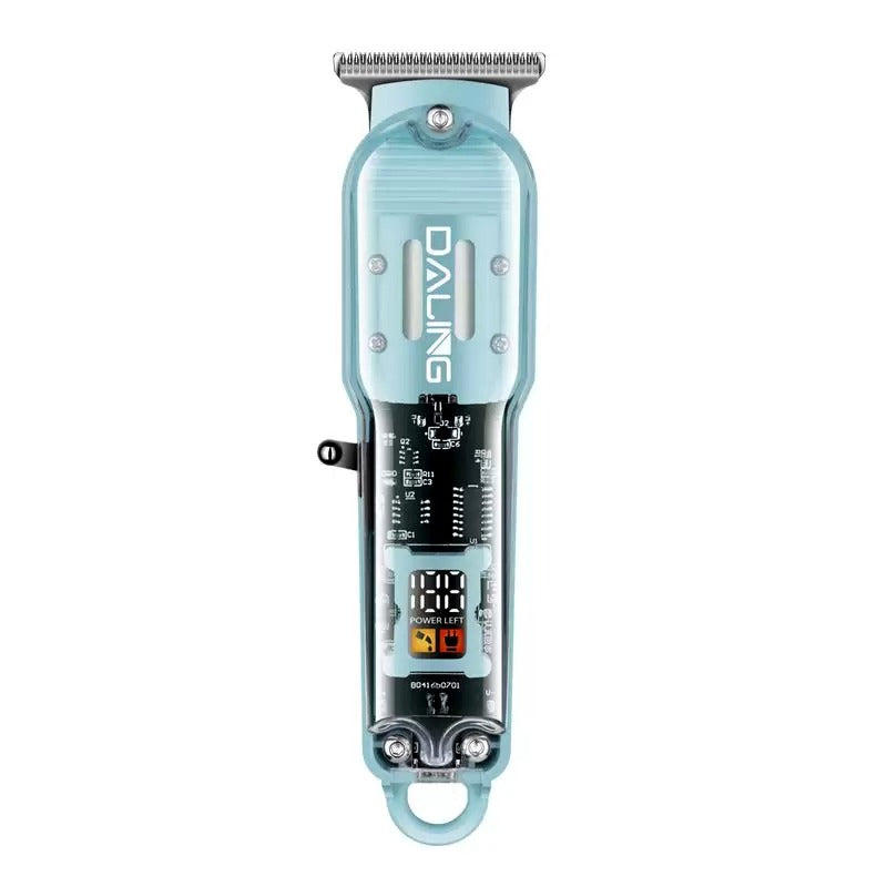 Transparent Professional Hair Trimmer for Men – Cordless Professional Beard & Hair Clipper