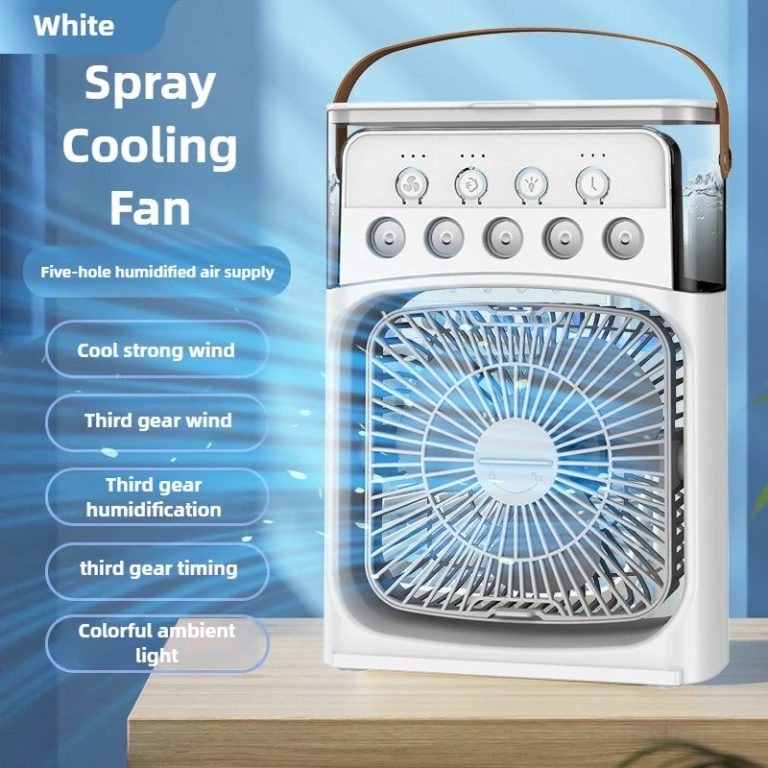Mini Portable Mist Fan – Stay Cool Anywhere