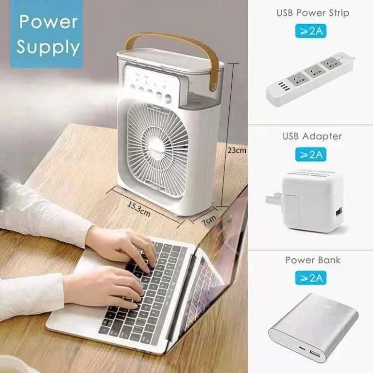 Mini Portable Mist Fan – Stay Cool Anywhere
