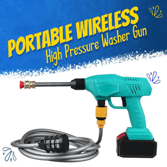 Wireless High Pressure Washer Gun – Powerful Cleaning Anywhere