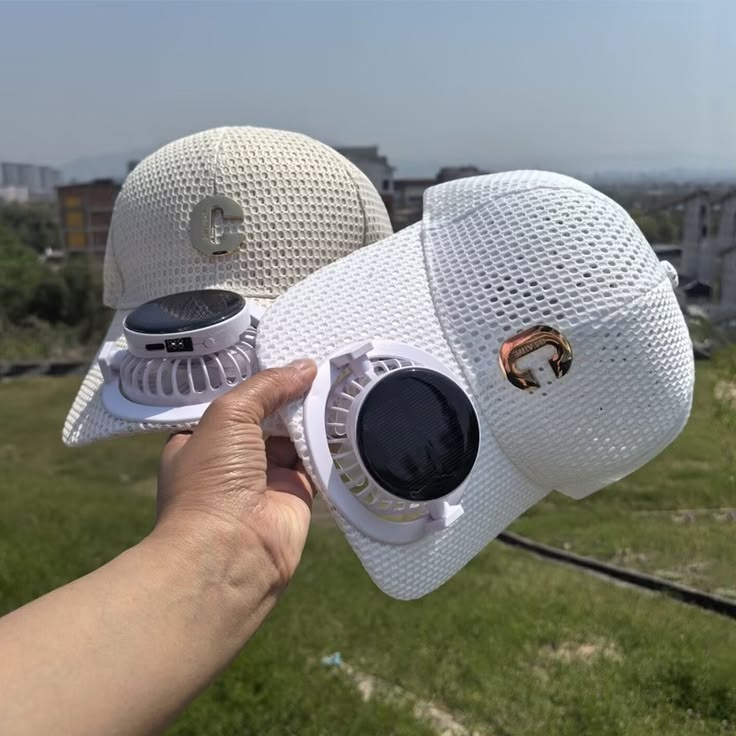 Cap with Solar Powered Cooling Fan – Stay Cool Anywhere