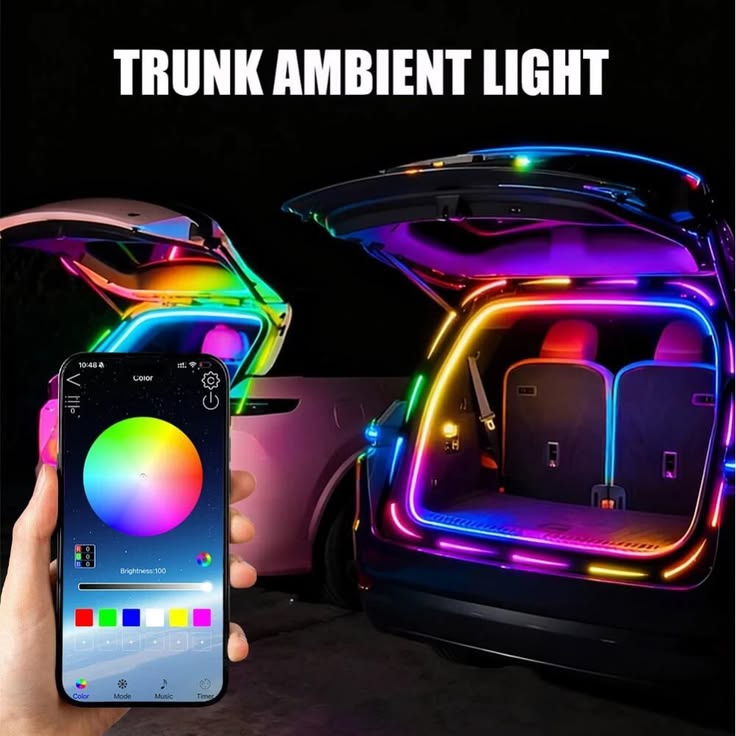 Ambient Lighting Car – Stylish Interior LED Light for Your Vehicle