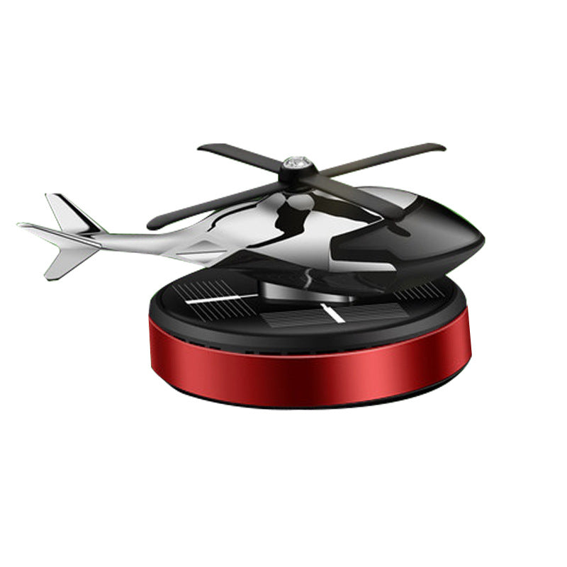 Helicopter Solar Car Fragrance – Stylish Air Freshener for Your Car