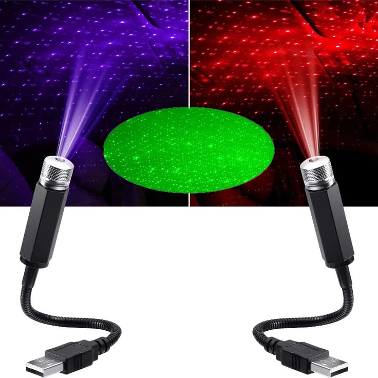 Romantic LED Car Star Roof Light – Create a Magical Starry Car Interior