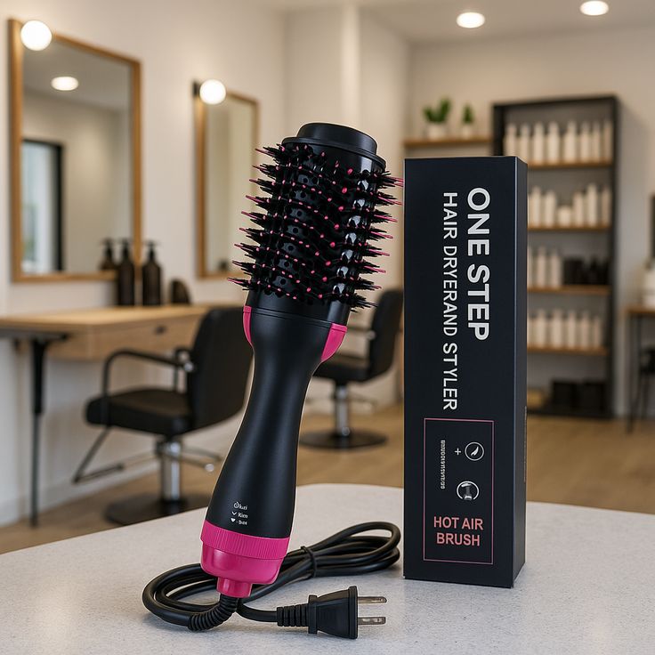 One Step Hair Brush – Hot Air Hair Styler & Volumizing Brush