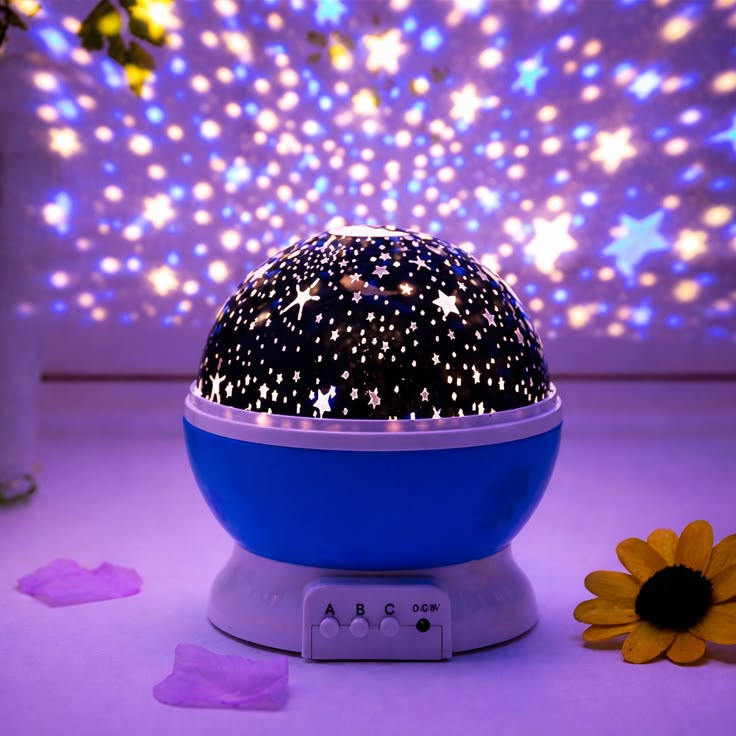 Star Projector Night Light – Magical Galaxy & Starry Sky LED Lamp