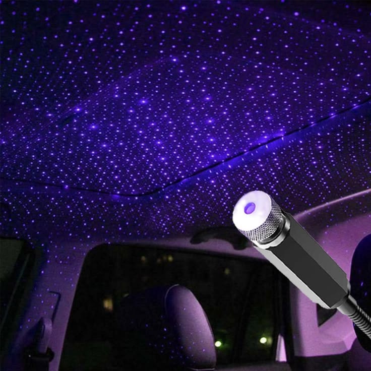 Romantic LED Car Star Roof Light – Create a Magical Starry Car Interior