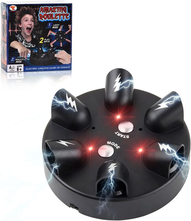 Shock Roulette Game & Lie Detector Game – Fun Party Challenge