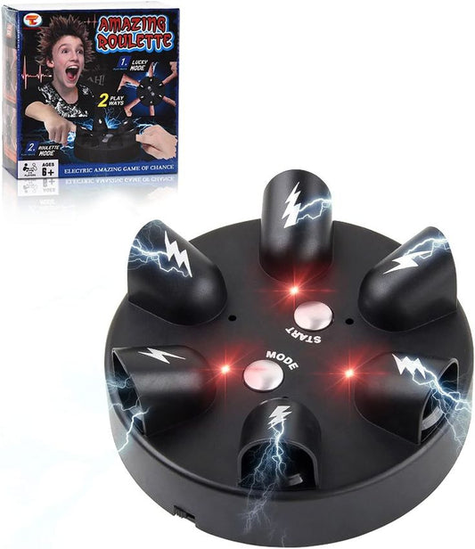 Shock Roulette Game & Lie Detector Game – Fun Party Challenge