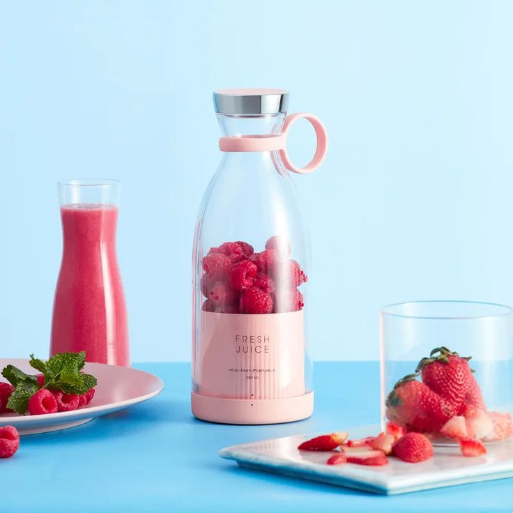 Portable Electric Juicer – Fresh Juice Anytime Anywhere