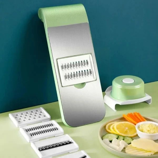 5 in 1 Vegetable Slicer – Multi-Functional Kitchen Chopper & Cutter