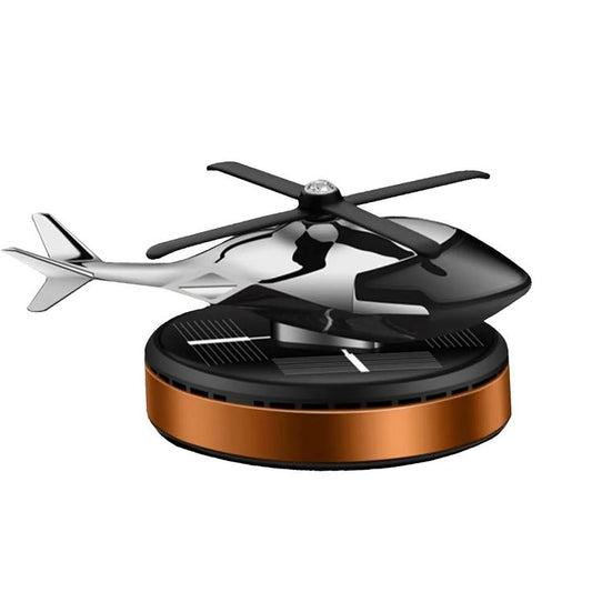 Helicopter Solar Car Fragrance – Stylish Air Freshener for Your Car