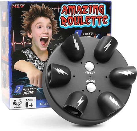 Shock Roulette Game & Lie Detector Game – Fun Party Challenge