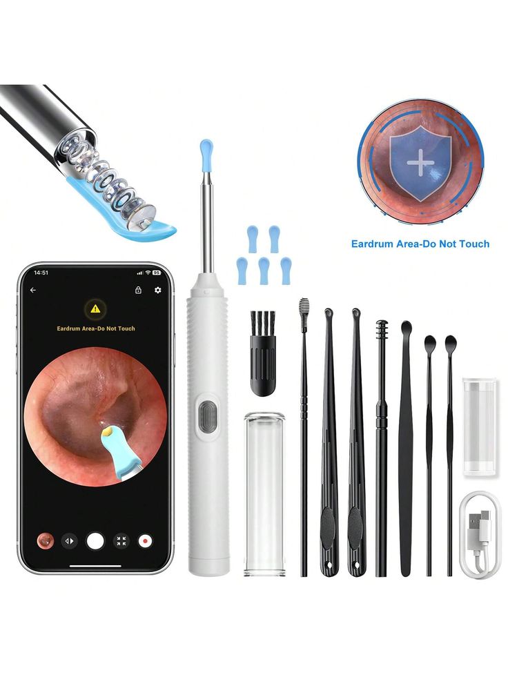Ear Wax Camera Cleaning Device – Safe and Easy Ear Cleaning Solution