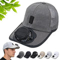 Cap with Solar Powered Cooling Fan – Stay Cool Anywhere