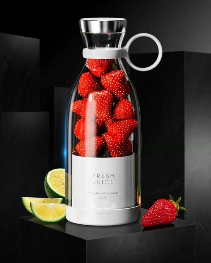 Portable Electric Juicer – Fresh Juice Anytime Anywhere