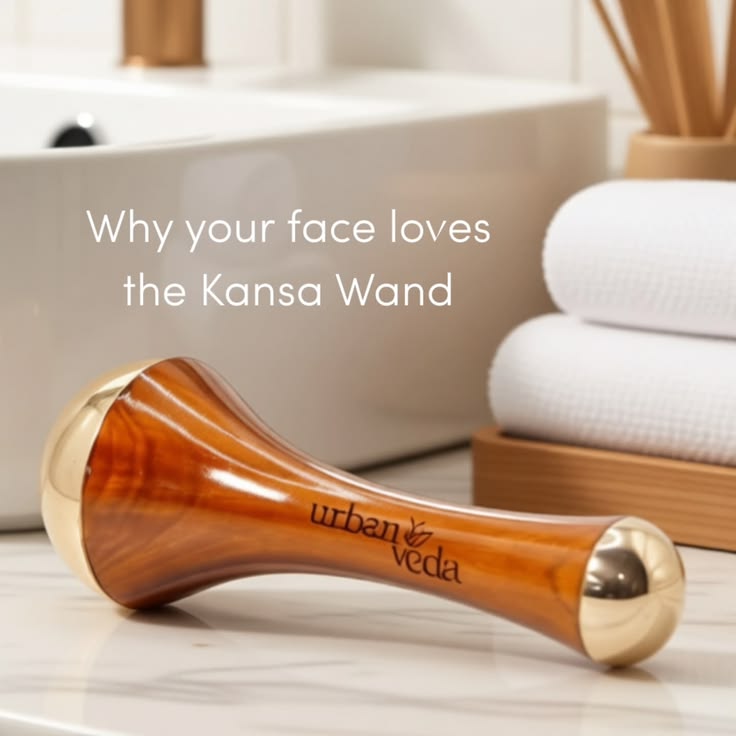 Kansa Wand – Traditional Ayurvedic Facial Massage & Skin Care Tool