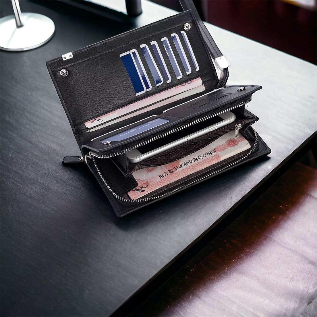 Baellerry Long Wallet – Stylish and Practical Everyday Wallet