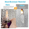 AC Outdoor Unit Protector Aluminium Cover with Adjustable Straps | Weatherproof Air Conditioner Outdoor Cover