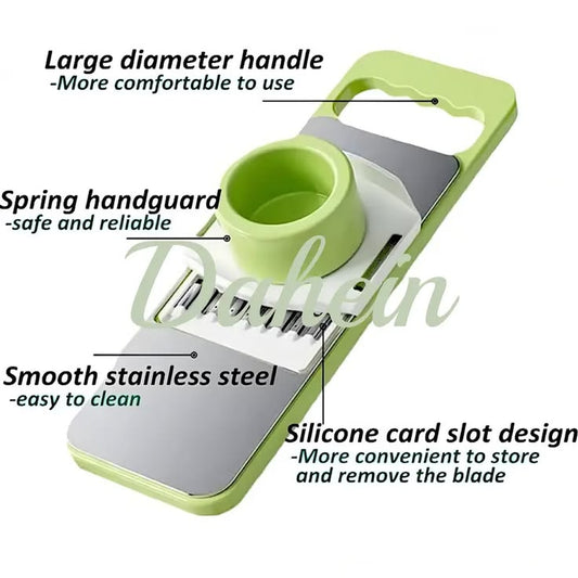 5 in 1 Vegetable Slicer – Multi-Functional Kitchen Chopper & Cutter