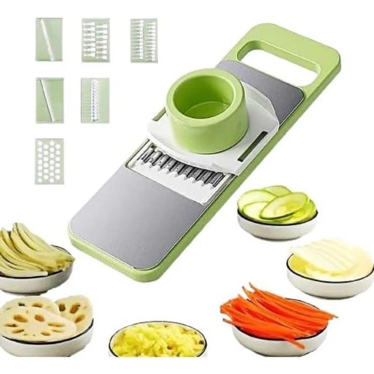 5 in 1 Vegetable Slicer – Multi-Functional Kitchen Chopper & Cutter