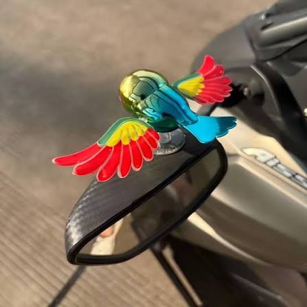 Cute Flying Companion Car Bird Ornament