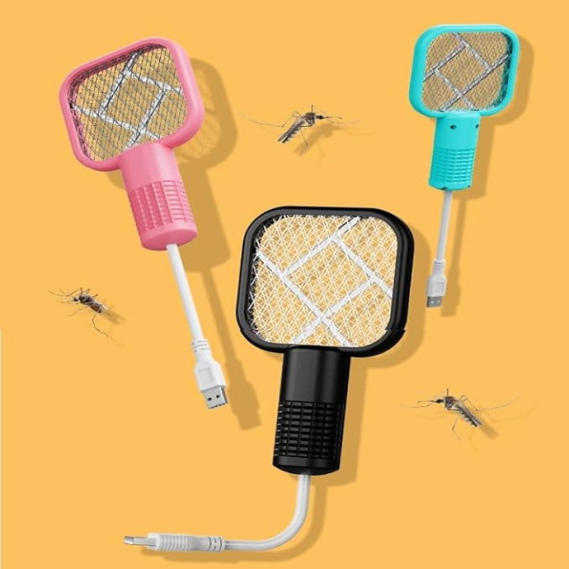 Electric Mosquito Killer Racket with UV Light Trap
